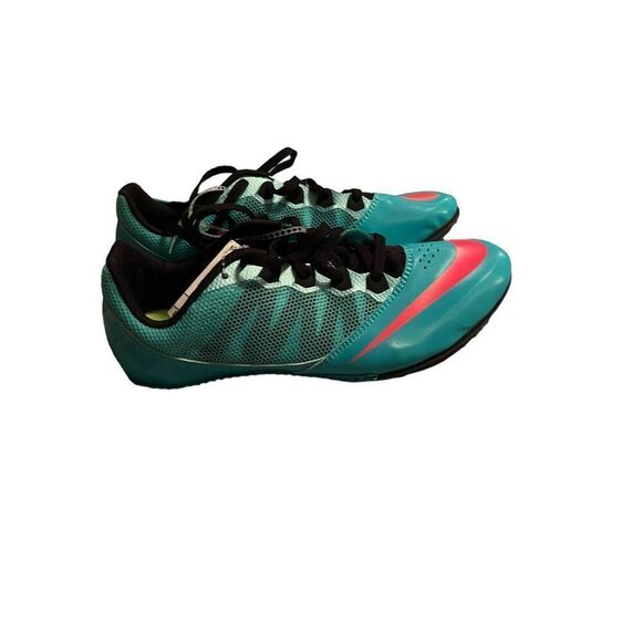 Nike Womens Teal Lace-Up Zoom Rival Track Shoes Size 9.5 NWT - Picture 3 of 9